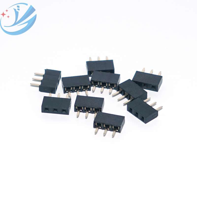 2.54 الملعب 3pin أنثى رأس موصل U المحطة