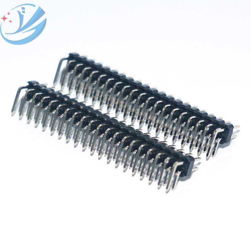 موصلات DIP 40pin بزاوية يمنى 2.54 مم