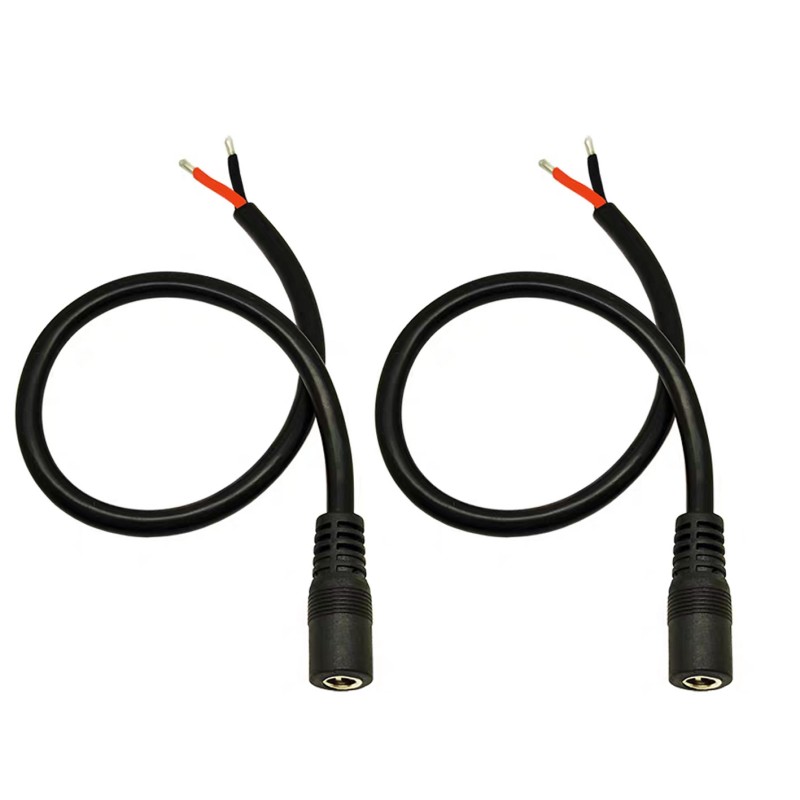 DC 5521 UL2464 18AWG سلك تسخير